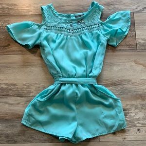 Cold Shoulder Romper
